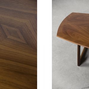 Vintage German Walnut Coffee Table from Kondor Möbel, 1960s