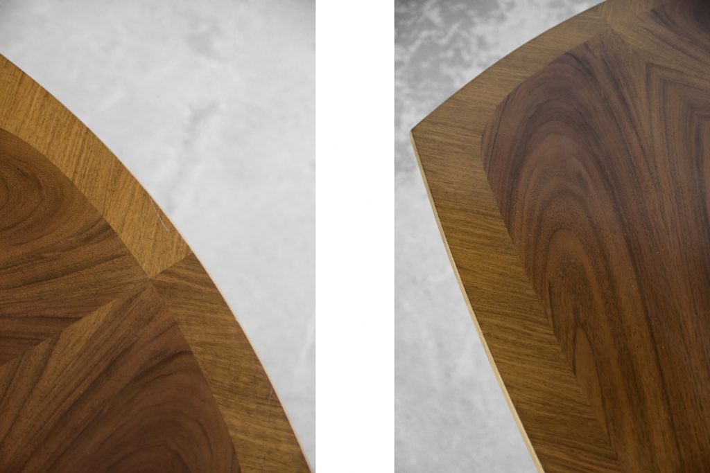 Vintage German Walnut Coffee Table from Kondor Möbel, 1960s