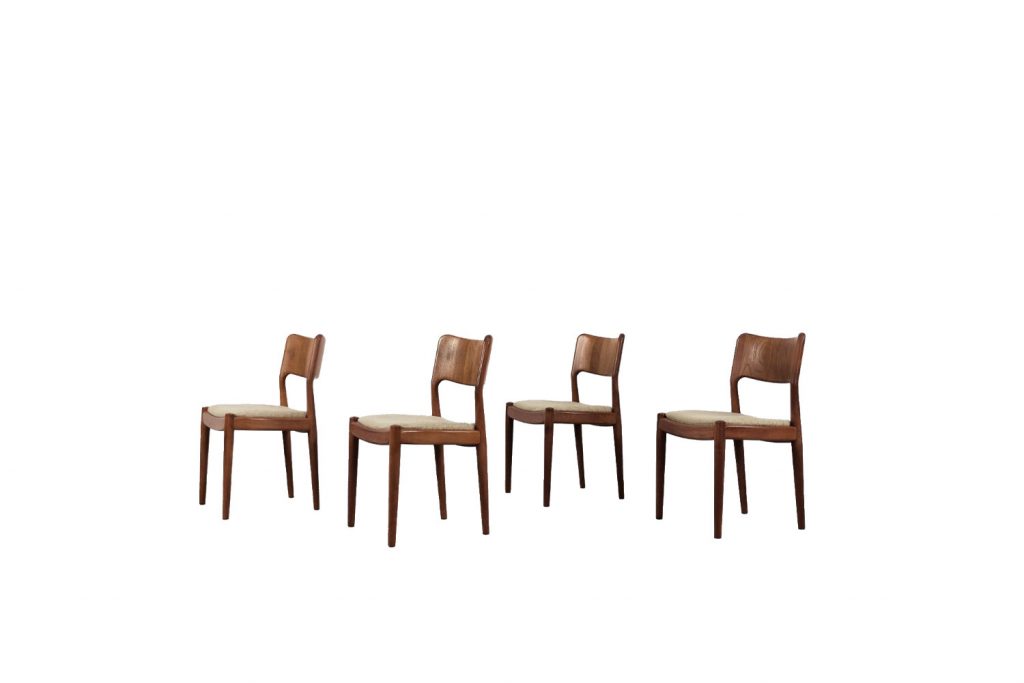 Mid-Century Modern Danish Teak Dining Chair from Glostrup Møbelfabrik, 1960s