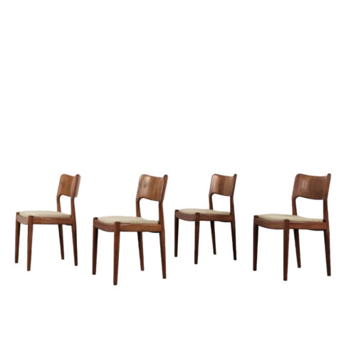 Mid-Century Modern Danish Teak Dining Chair from Glostrup Møbelfabrik, 1960s