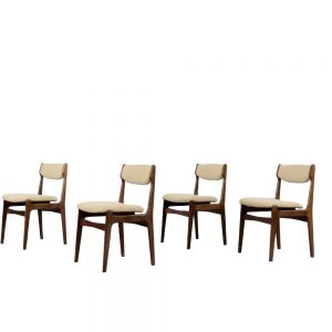 Mid-Century Modern Scandinavian Teak Dining Chair, 1960s