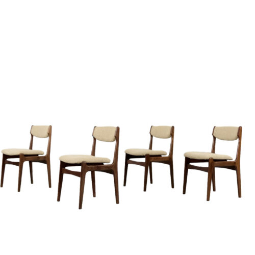 Mid-Century Modern Scandinavian Teak Dining Chair, 1960s