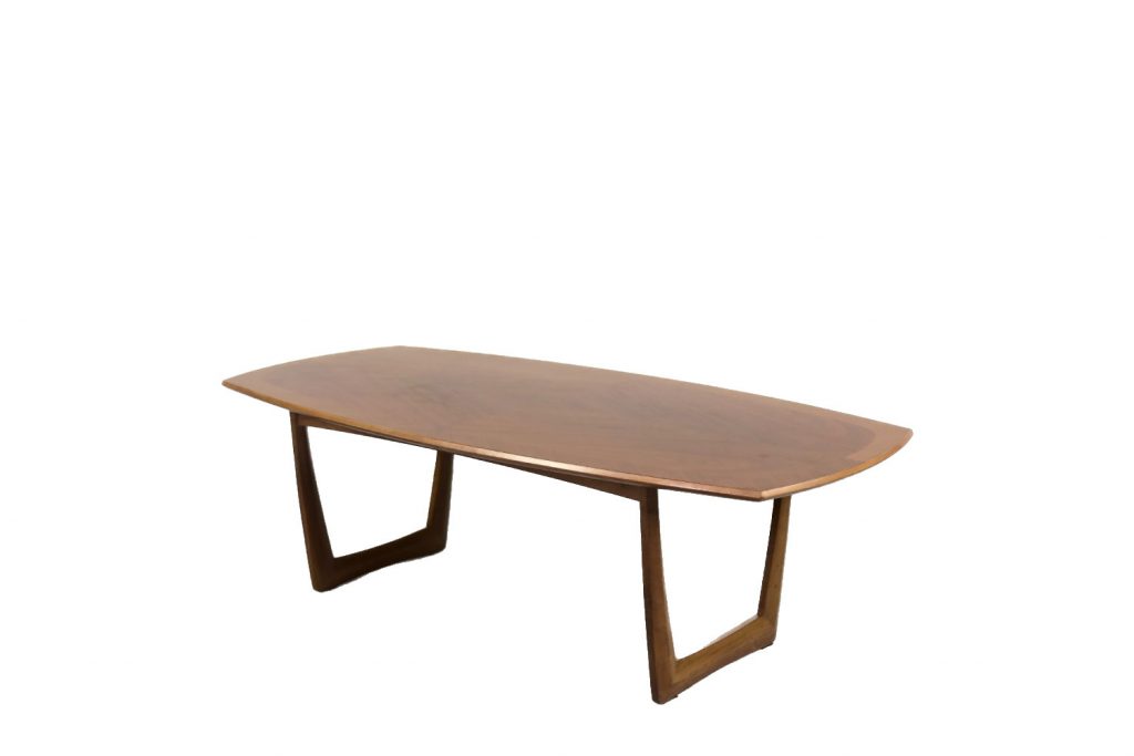 Vintage German Walnut Coffee Table from Kondor Möbel, 1960s