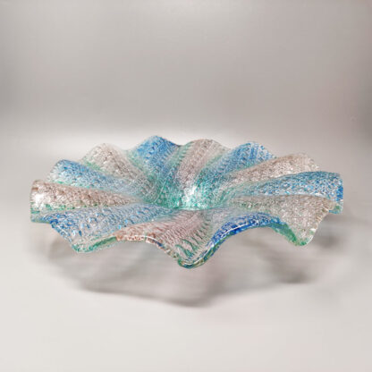 Prodotti 1960s Big Blue, Pink and Green Centerpiece in Murano Glass by Linea Arte Murano. Made in Italy - Image 3