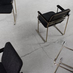 Vintage Bauhaus Skaala Chair by Yrjö Kukkapuro for Avarte, 1980s