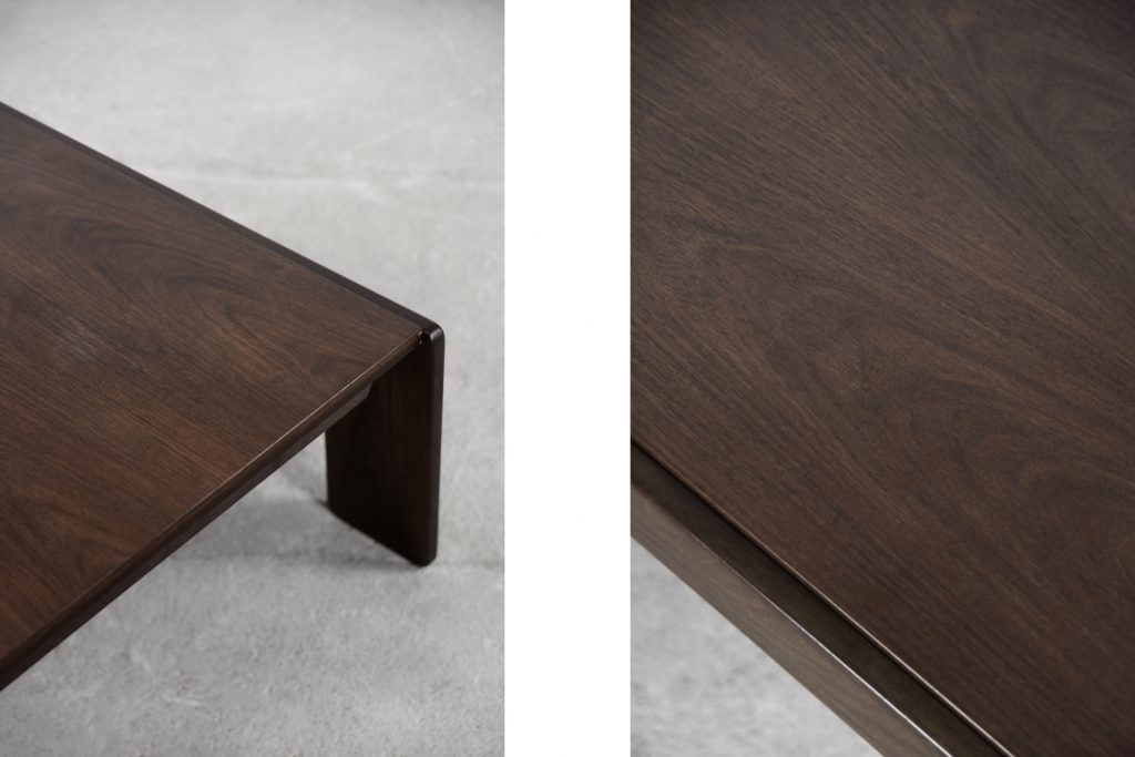 Mid-Century Modern Teak Coffee Table Bastiano by Tobia; Afra Scarpa for Gavina, 1960s