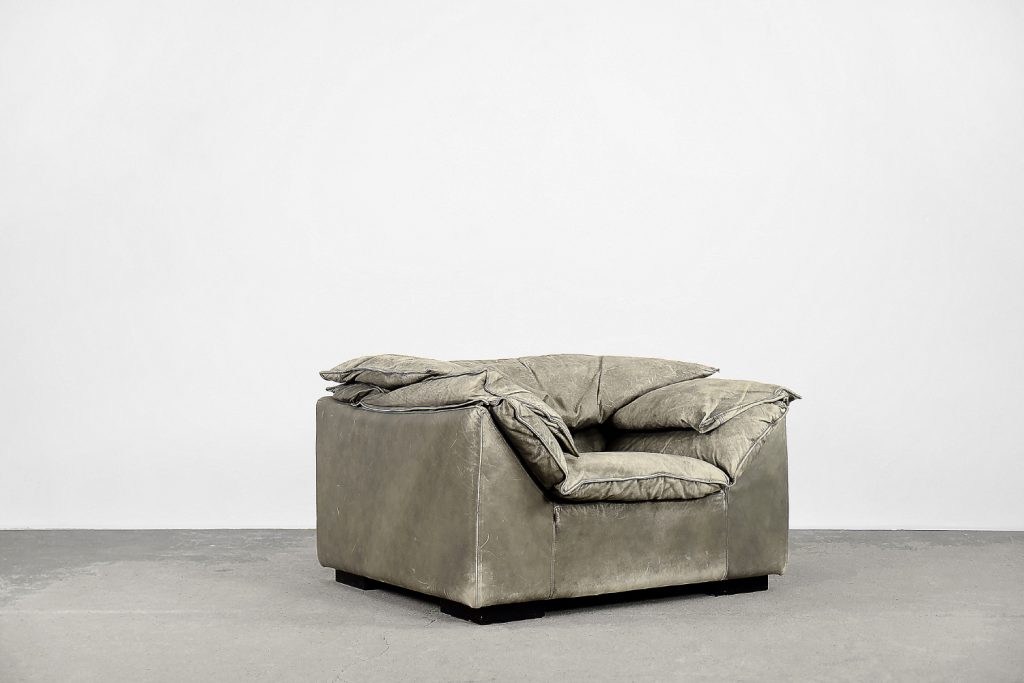 Vintage Danish Monza Leather Armchairs by Jens Juul Eilersen for Niels Eilersen, 1970s