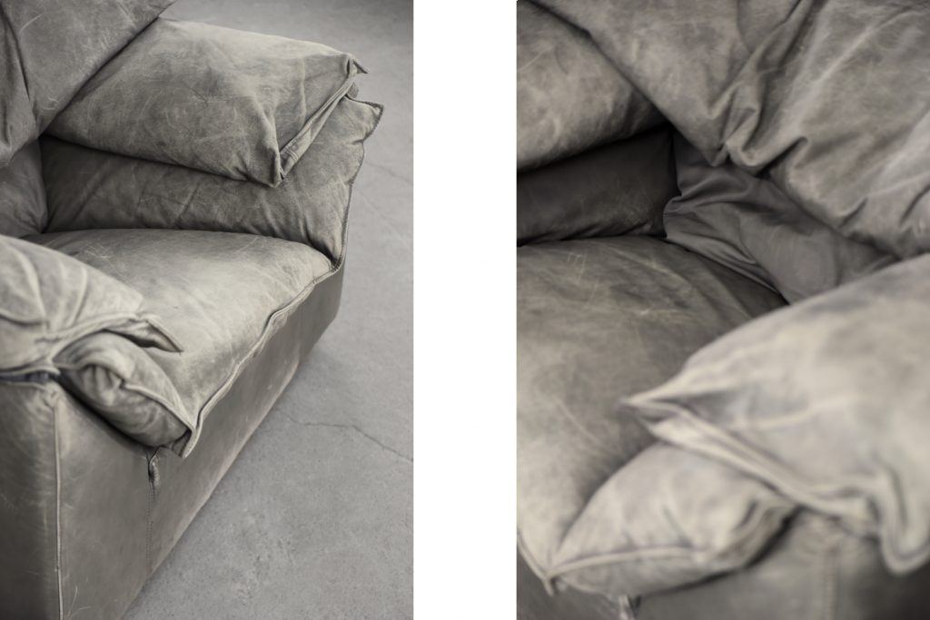 Vintage Danish Monza Leather Armchairs by Jens Juul Eilersen for Niels Eilersen, 1970s