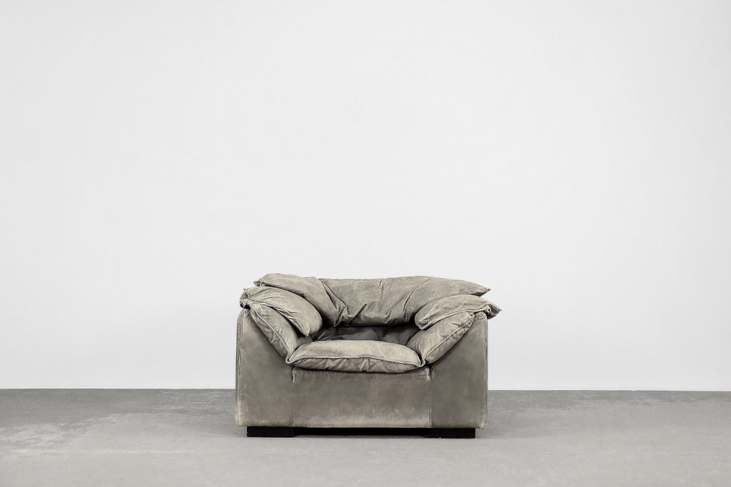 Vintage Danish Monza Leather Armchairs by Jens Juul Eilersen for Niels Eilersen, 1970s