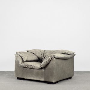 Vintage Danish Monza Leather Armchairs by Jens Juul Eilersen for Niels Eilersen, 1970s