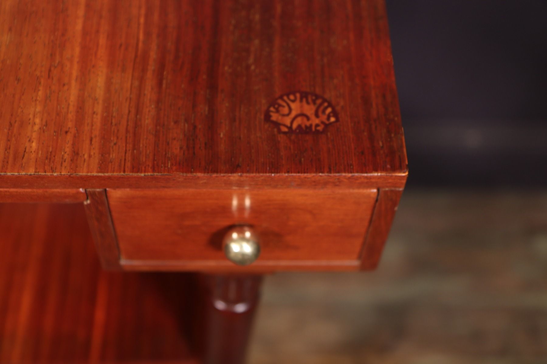 Art Deco Side Table By Louis Marjorelle