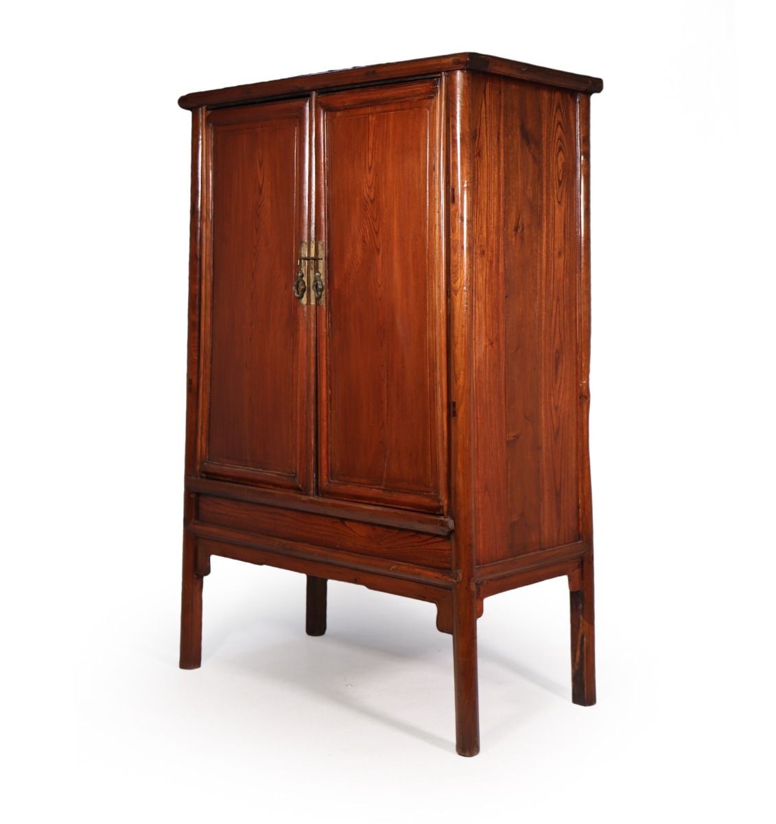 18th Century Chinese Hardwood Tapered Cabinet