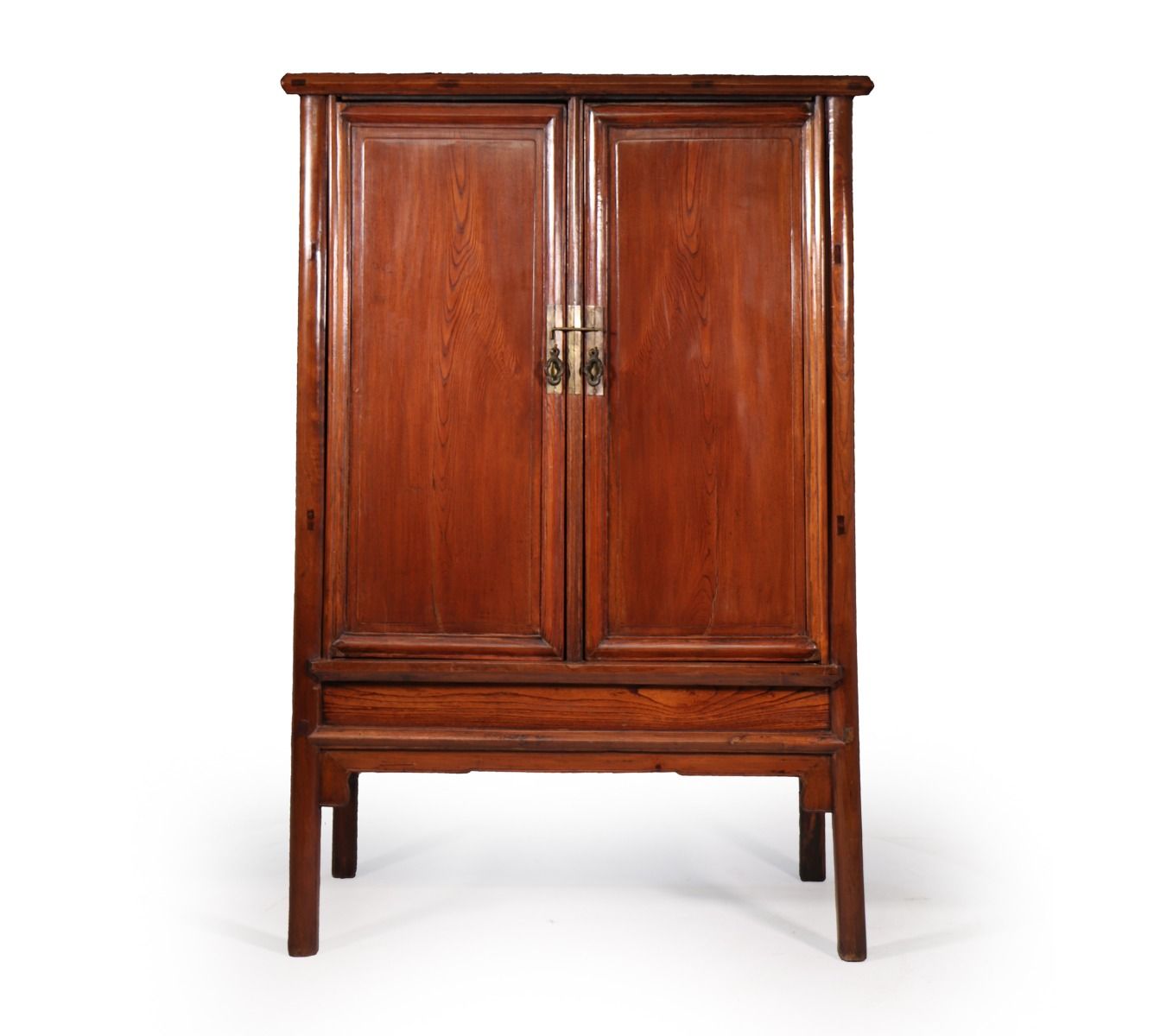18th Century Chinese Hardwood Tapered Cabinet