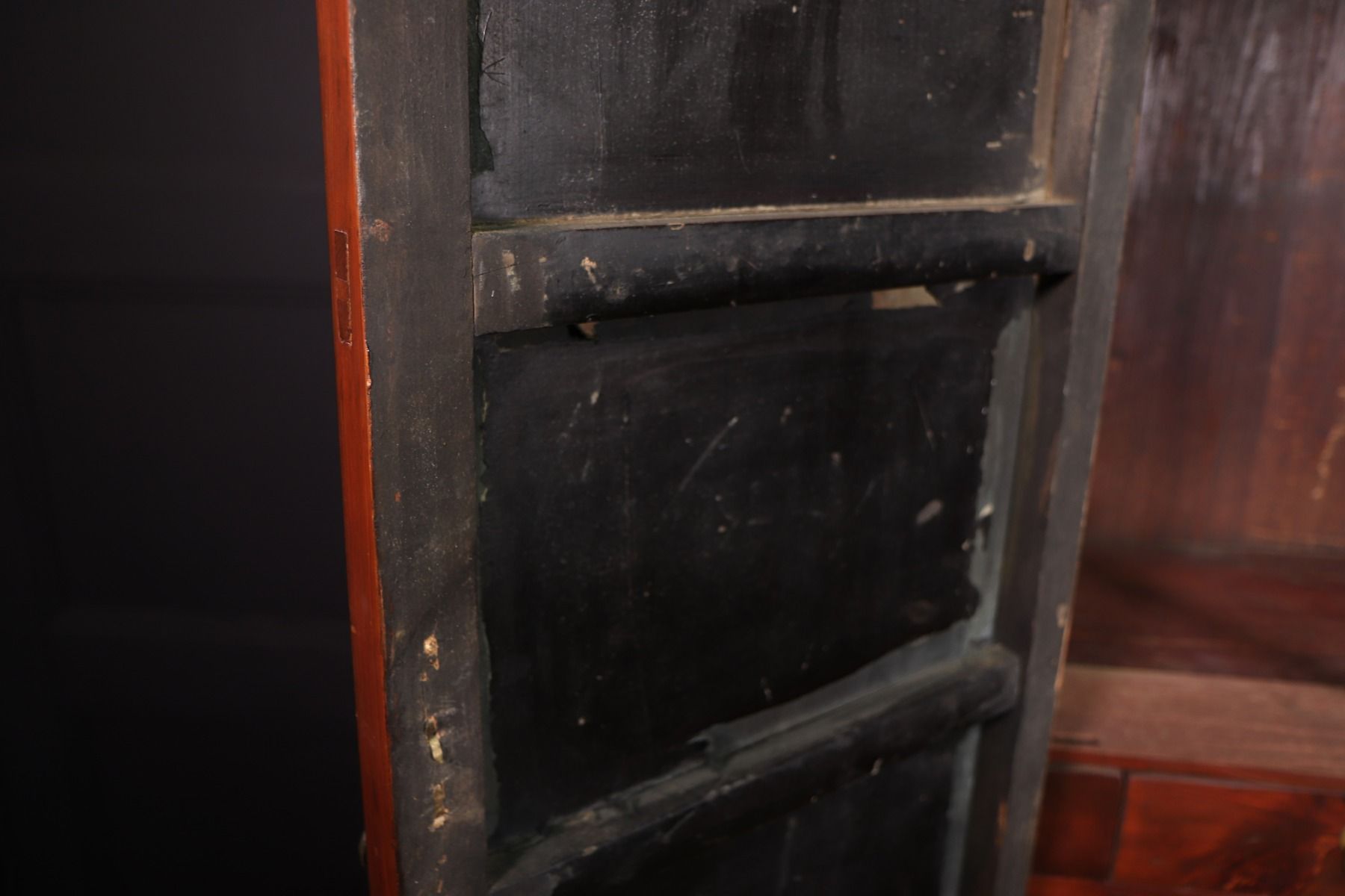 18th Century Chinese Hardwood Tapered Cabinet