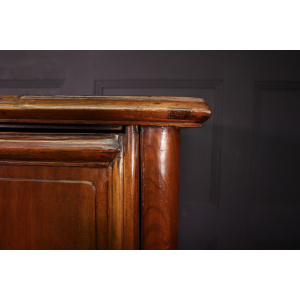 18th Century Chinese Hardwood Tapered Cabinet