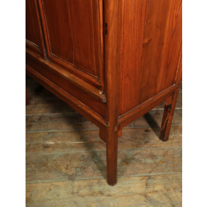 18th Century Chinese Hardwood Tapered Cabinet