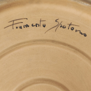 1970s Decorative Plated or Centerpiece by Frumento Spotorno. Made in Italy