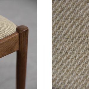 Vintage Danish Modern Dining Teak Chair by Juul Kristensen for JK Denmark, 1960s