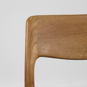 Vintage Danish Modern Dining Teak Chair by Juul Kristensen for JK Denmark, 1960s