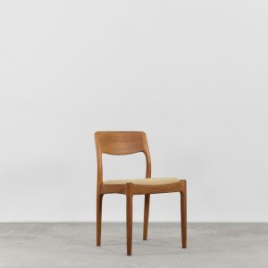 Vintage Danish Modern Dining Teak Chair by Juul Kristensen for JK Denmark, 1960s