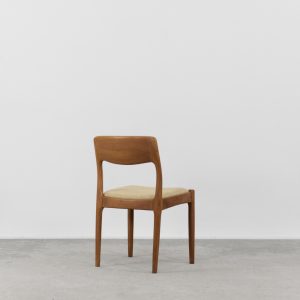 Vintage Danish Modern Dining Teak Chair by Juul Kristensen for JK Denmark, 1960s