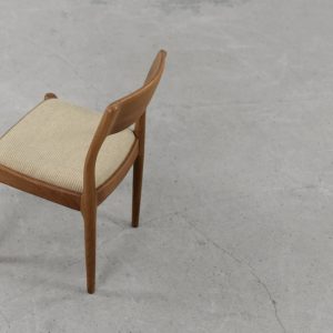 Vintage Danish Modern Dining Teak Chair by Juul Kristensen for JK Denmark, 1960s