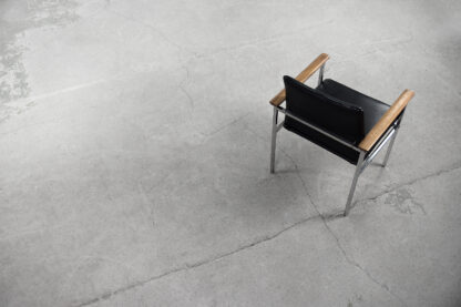 Mid-Century Scandinavian Black Leather Armchair by Sigvard Bernadotte for France & Søn, 1960s - Image 10