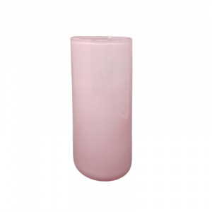 1960s Pink Vase By Ca' Dei Vetrai in Murano Glass.