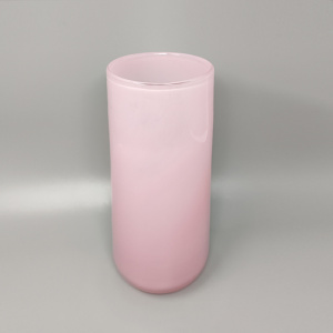 1960s Pink Vase By Ca' Dei Vetrai in Murano Glass.