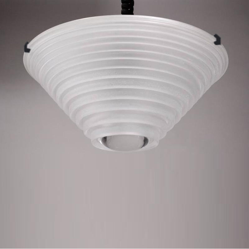 1970s Artemide “Egina 38” Pendant Lamp by Angelo Mangiarotti.