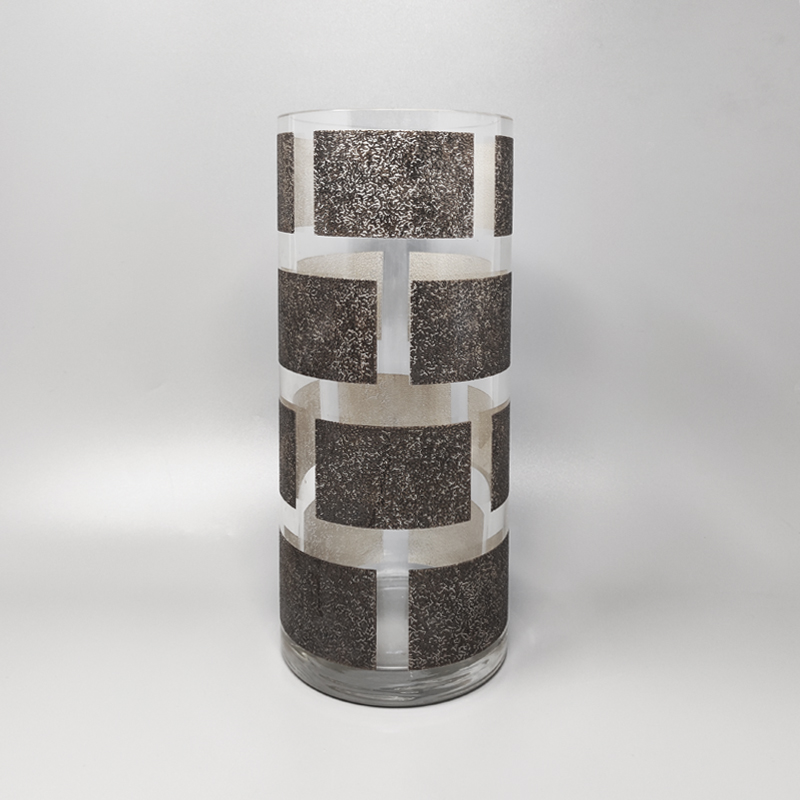1980s Vase by Sottsass Associati for Egizia. Made in italy
