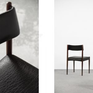 Vintage Mid-Century Modern Dutch Dinning Chair by Aksel Bender Madsen for Bovenkamp, 1960s