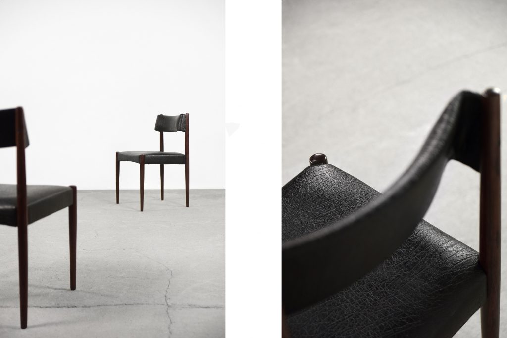 Vintage Mid-Century Modern Dutch Dinning Chair by Aksel Bender Madsen for Bovenkamp, 1960s