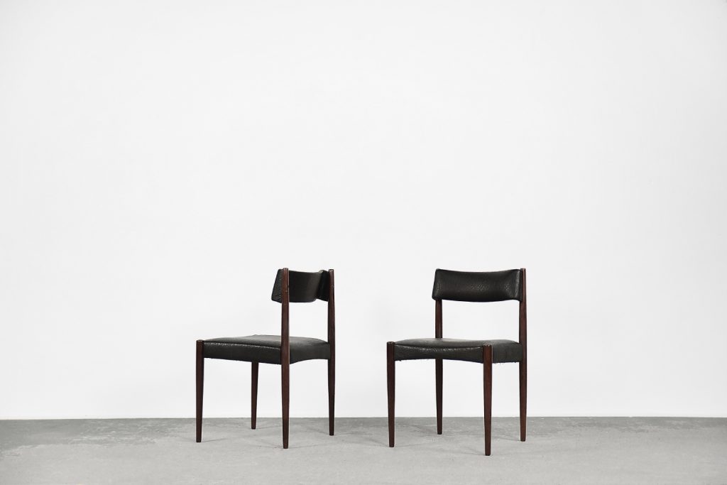 Vintage Mid-Century Modern Dutch Dinning Chair by Aksel Bender Madsen for Bovenkamp, 1960s