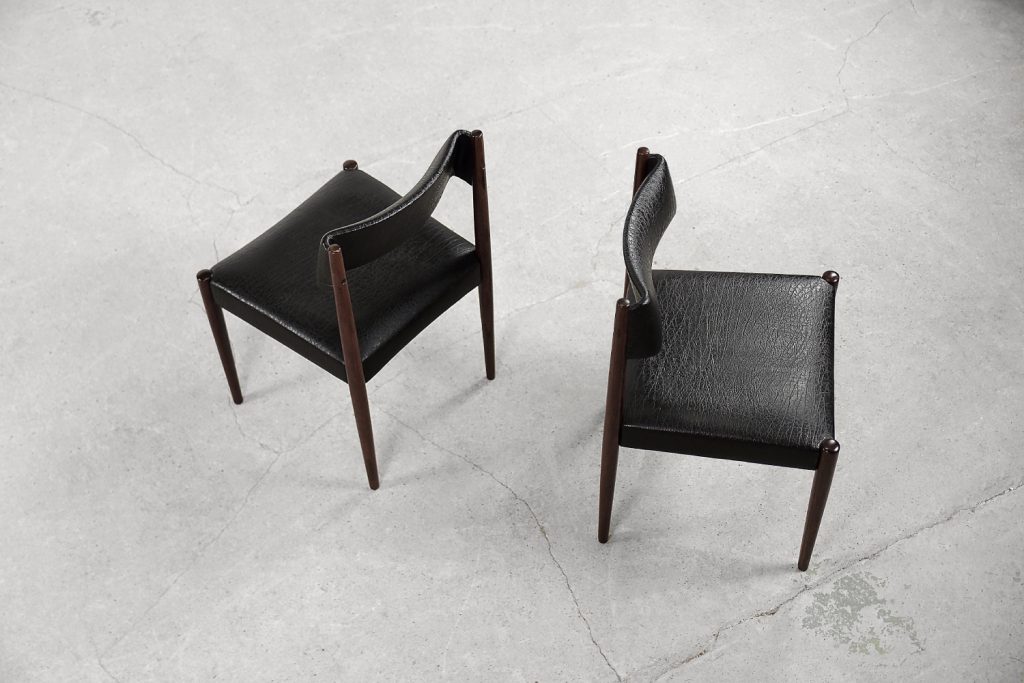 Vintage Mid-Century Modern Dutch Dinning Chair by Aksel Bender Madsen for Bovenkamp, 1960s