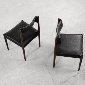 Vintage Mid-Century Modern Dutch Dinning Chair by Aksel Bender Madsen for Bovenkamp, 1960s