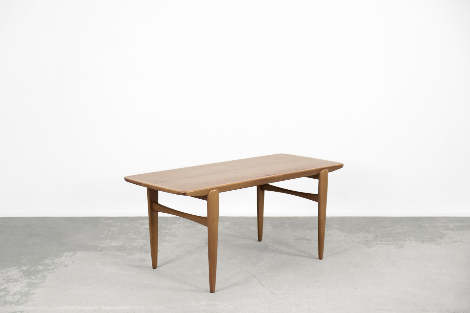 Vintage Mid-Century Scandinavian Modern Teak Coffee Table, 1960s