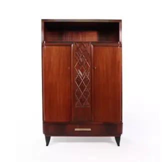 French Art Deco Rosewood Cabinet