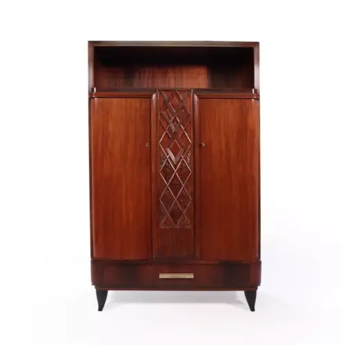 French Art Deco Rosewood Cabinet