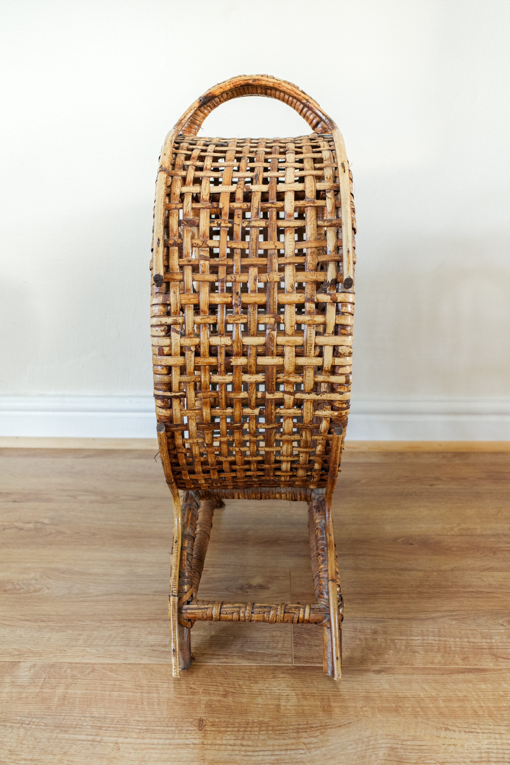 Large Bamboo 7 Wine Rack / Bottle Holder