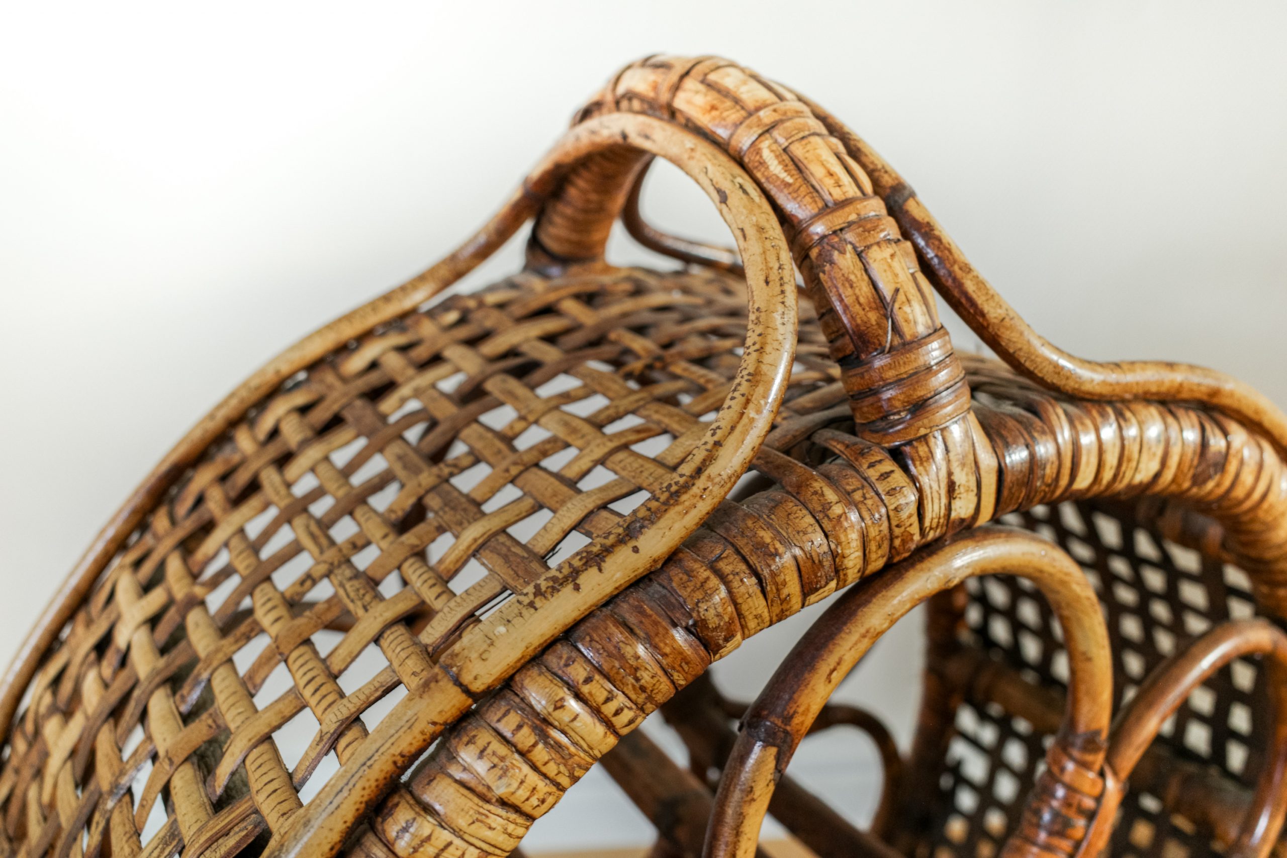 Large Bamboo 7 Wine Rack / Bottle Holder
