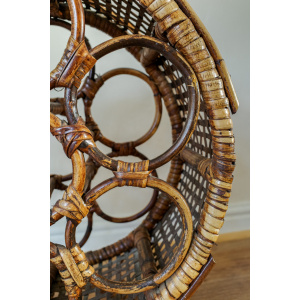 Large Bamboo 7 Wine Rack / Bottle Holder