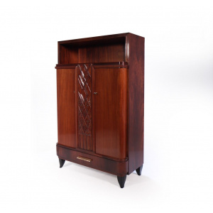French Art Deco Rosewood Cabinet
