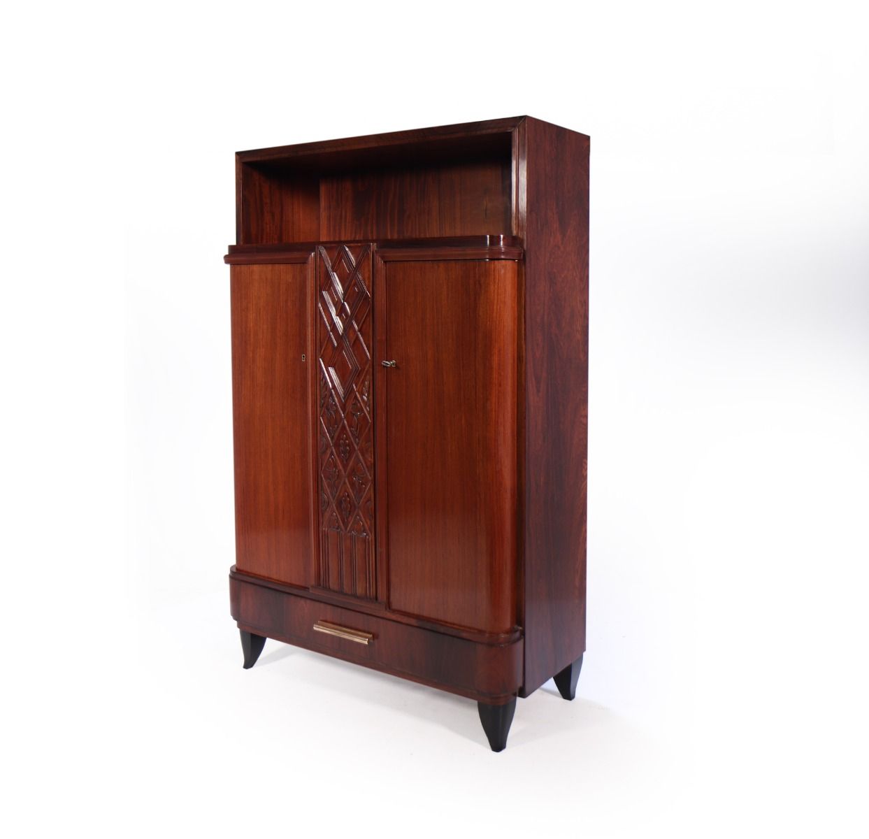 French Art Deco Rosewood Cabinet