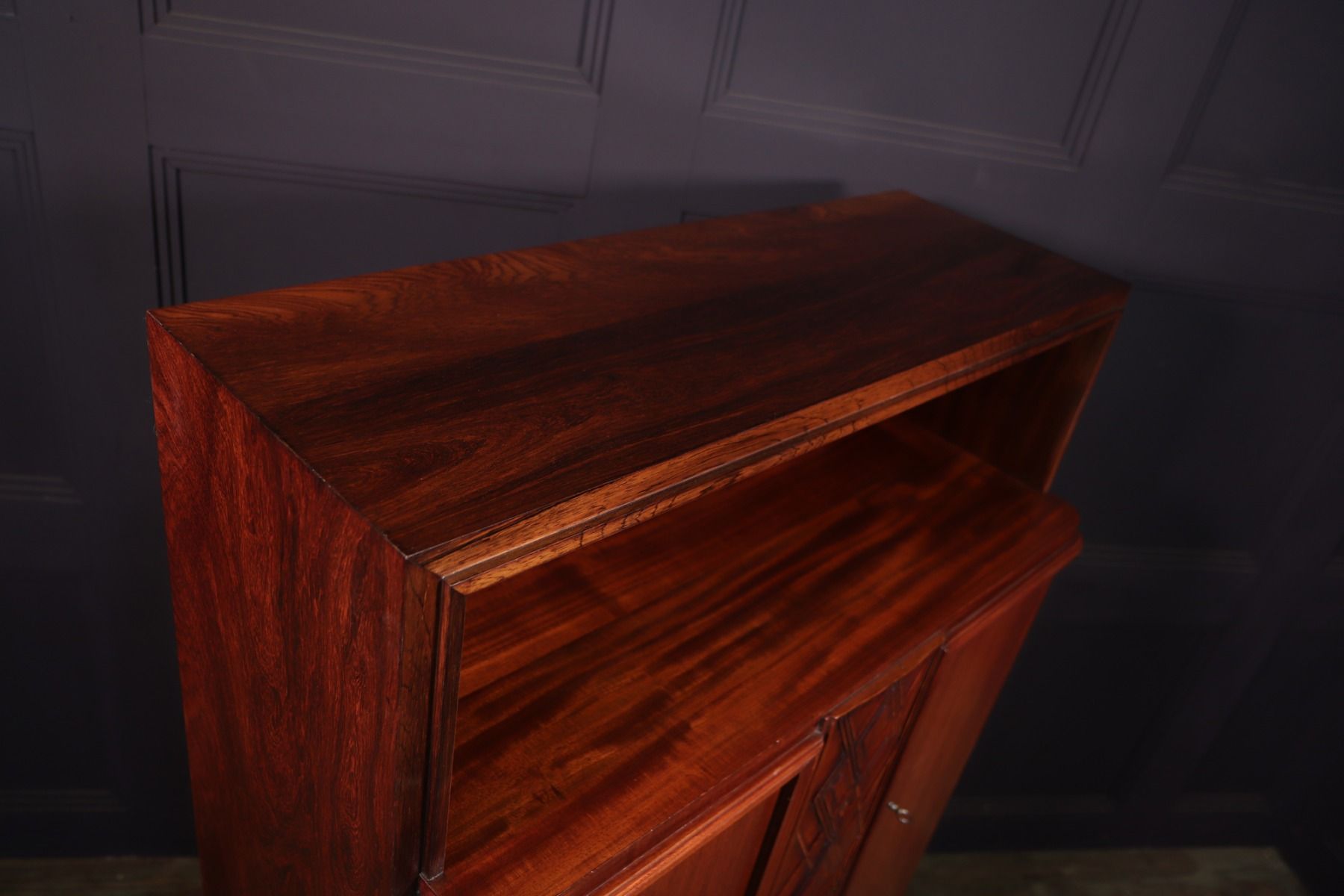 French Art Deco Rosewood Cabinet