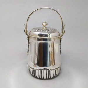 1950s Ice Bucket in by Aldo Tura for Macabo. Made in Italy.