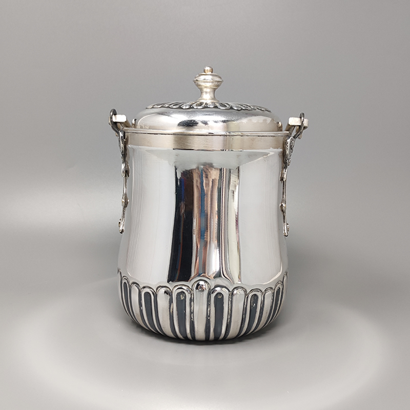 1950s Ice Bucket in by Aldo Tura for Macabo. Made in Italy.