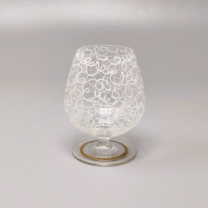 1960s Cocktail Shaker Set with Four Glasses. Made in Italy - Image 7