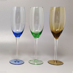 1970s Set of Six Murano Glasses by Nason