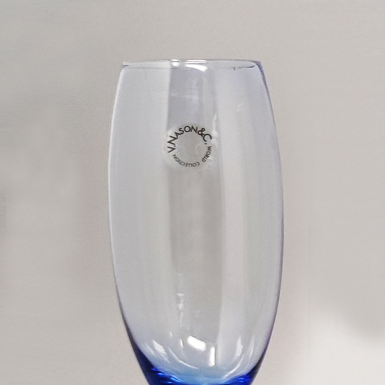 1970s Set of Six Murano Glasses by Nason - Image 5